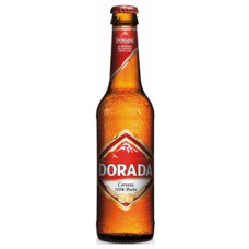 Dorada - Pilsen Cerveza Bier Retractil 4,7% Vol. 24x 330ml Glasflasche Stiege hergestellt auf Teneriffa
