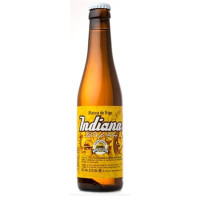 Isla Verde - Indiana Blanca de Trigo Cerveza Bier 5,5% Vol. Glasflasche 330ml hergestellt auf La Palma