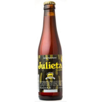 Isla Verde - Julieta Cerveza Golden Ale Sin Gluten Bier glutenfrei 5,5% Vol. Glasflasche 330ml hergestellt auf La Palma