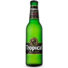 Tropical - Premium Cerveza doble malta Bier 5,7% Vol. 24x 250ml Flasche Stiege hergestellt auf Gran Canaria