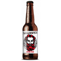 Vagamundo - Irish Red Cerveza IBU 20 Bier 5,4% Vol. 330ml Glasflasche hergestellt auf Teneriffa
