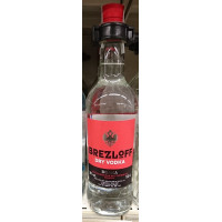 Brezloff - Dry Vodka Boaka Wodka 38% Vol. 1l hergestellt auf Teneriffa
