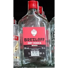 Brezloff - Dry Vodka Boaka Wodka 38% Vol. 350ml hergestellt auf Teneriffa