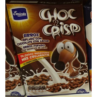 Emicela - Choc & Crisp Arroz Chocolate con Leche Schoko-Reispuffs 375g hergestellt auf Gran Canaria