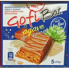 GofiBar - Agave y quinoa Müsliriegel mit Gofio 5x35g hergestellt auf Gran Canaria