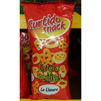 La Llanura - Surtido Snack Coctel de Aperitvos Snack-Mischung 100g Tüte hergestellt auf Gran Canaria