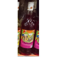 Zumos - Dos Loros Jarabe Granadina Grenadine Cocktail-Getränk alkoholfrei 1l hergestellt auf Gran Canaria