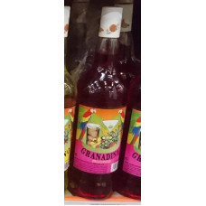 Zumos - Dos Loros Jarabe Granadina Grenadine Cocktail-Getränk alkoholfrei 1l hergestellt auf Gran Canaria