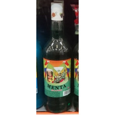 Zumos - Dos Loros Jarabe de Menta Pfefferminz Cocktail-Getränk alkoholfrei 1l hergestellt auf Gran Canaria