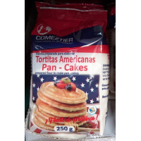 Comeztier - Tortitas Americanas Pan-Cakes Pan Cake Backmischung 250g Tüte hergestellt auf Teneriffa