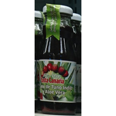 Costa Canaria - Zumo De Tuno Indio Y Aloe Vera 200ml Flasche hergestellt auf Gran Canaria