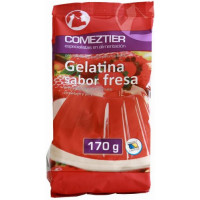Comeztier - Gelatina Sabor Fresa Götterspeise Erdbeer 2x 85g 170g 8 Portionen hergestellt auf Teneriffa