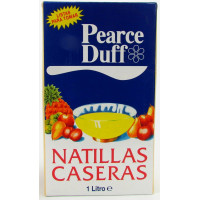 Pearce Duff - Nuestras Natillas Vainilla Vanille Pudding Soße 1l Tetrapack hergestellt auf Teneriffa