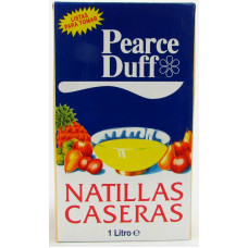 Pearce Duff - Nuestras Natillas Vainilla Vanille Pudding Soße 1l Tetrapack hergestellt auf Teneriffa