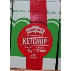 Diamante - Ketchup Salsa de Tomate Portionspackungen 12g x 275 Stück hergestellt auf Gran Canaria