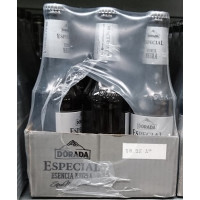 Dorada - Especial Esencia Negra Cerveza Bier 5,7% Vol. 12x 330ml Glasflaschen Stiege hergestellt auf Teneriffa