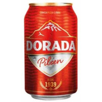 Dorada - Pilsen Cerveza Bier Dose 4,7% Vol. 330ml hergestellt auf Teneriffa