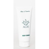 Alma de Canarias - Crema Cuerpo Body Lotion Aloe Vera Körpercreme 200ml Tube hergestellt auf Lanzarote