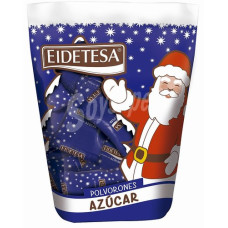 Eidetesa - Polvorones Azucar Pulverkekse Zuckerüberzug Tüte 400g hergestellt auf Gran Canaria