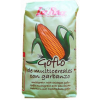 Gofio La Piña - Gofio Millo Multicereales con garbanzo Mehrkorn mit Kichererbsen 500g hergestellt auf Gran Canaria
