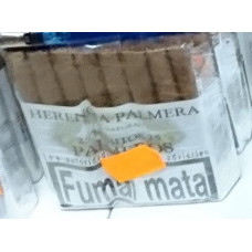 Herencia Palmera - Palmeros 25 Palomitos Capa Natural Zigarren hergestellt auf Gran Canaria