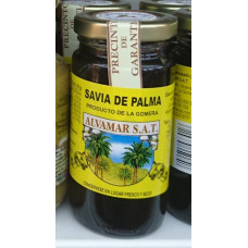 Alvamar S.A.T. - Miel de Palma Palmenhonig Palmensaft Glas 150ml hergestellt auf La Gomera
