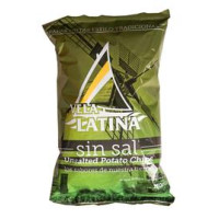 La Vela Latina - Chips Papas artesanales Patatas fritas sin sal Kartoffelchips ungesalzen 150g hergestellt auf Teneriffa