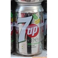 7up free - Zitronenlimonade 330ml Dose hergestellt auf Gran Canaria