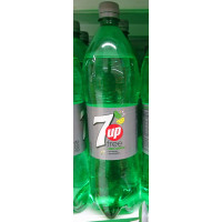 7up free - Zitronenlimonade 1,5l Flasche hergestellt auf Gran Canaria