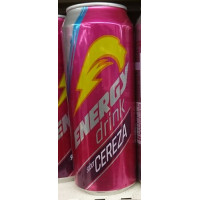 Energy Drink Sabor Cereza Kirschgeschmack 500ml Dose hergestellt auf Gran Canaria