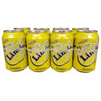 Gianica - Limon Zitronen-Limonade 6% Dose 330ml 8er-Pack hergestellt auf Gran Canaria