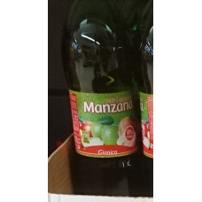 Gianica - Manzana Apfelgetränk mit Kohlensäure 8% Saftanteil 2l PET-Flasche hergestellt auf Gran Canaria