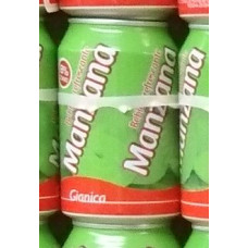 Gianica - Manzana 8% Apfelschorle Dose 330ml hergestellt auf Gran Canaria