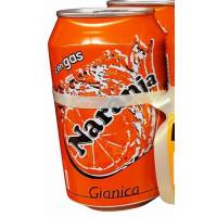 Gianica - Naranja Orangen-Limonade Dose 330ml hergestellt auf Gran Canaria