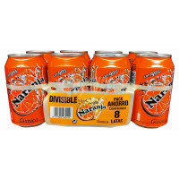 Gianica - Naranja Orangen-Limonade Dose 330ml 8er Pack hergestellt auf Gran Canaria