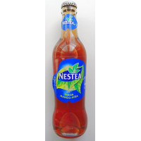 Nestea Mango y Pina - exclusivo Canario Eistee Mango-Ananas Kronkorken Glasflasche 300ml hergestellt in Tacoronte Teneriffa exklusiv nur für die Kanaren