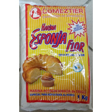 Comeztier - Harina Esponja Flor Mehl 1kg hergestellt auf Teneriffa