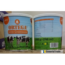 Ortega -  Leche Condensada Kondensmilch mit Zucker 1000g / 766ml von Gran Canaria 
