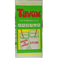 Tavox - Leche Preparado Lacteo Reducida Calorias Milch fettarm 0,3% Fett 1l Tetrapack hergestellt auf Teneriffa