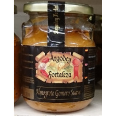 Argodey Fortaleza - Almogrote Gomero Suave Gourmet - Kanarische Hartkäsepaste mild 250g hergestellt auf Teneriffa