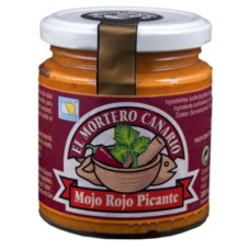 El Mortero Canario - Mojo Rojo Picante 230ml hergestellt auf Teneriffa