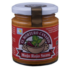 El Mortero Canario - Mojo Rojo Suave 230ml hergestellt auf Teneriffa