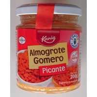 Kania - Almogrote Gomero Picante - Kanarische Hartkäsepaste würzig 200g hergestellt auf Teneriffa