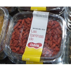 isola - Bayas del Goji Beeren getrocknet Schale 200g hergestellt auf Teneriffa