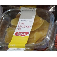 isola - Mango en Tiras getrocknet gestückelt Schale 250g hergestellt auf Teneriffa