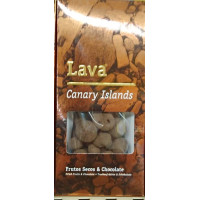 Lava - Bombon Frutos Secos & Chocolates Trockenfrüchte und Schokolade 100g hergestellt auf Teneriffa
