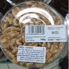 Najor - Nueces Mondadas Mitades Walnusskerne Becher 100g hergestellt auf Teneriffa