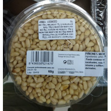 Najor - Pinones Mondados Becher 60g hergestellt auf Teneriffa