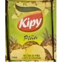 Kipy - Pina Zumo Ananas-Saft 200ml Tetrapack hergestellt auf Gran Canaria