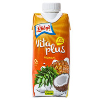 Libby's - Vita Plus Tropical Ananas-Kokos-Saft 330ml Tetrapack hergestellt auf Gran Canaria